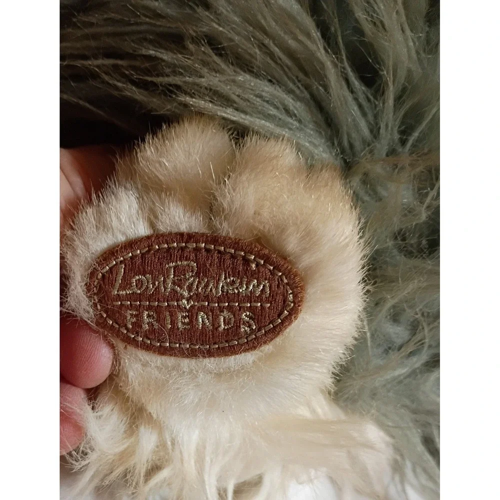 Lou Rankin Friends Higgens Sheepdog Plush Dakin Applause Gray 24420 NWT DIRTY
